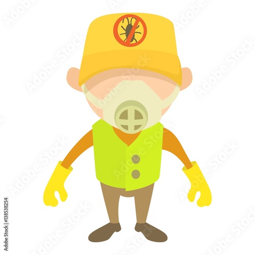 Disinfector icon, cartoon style