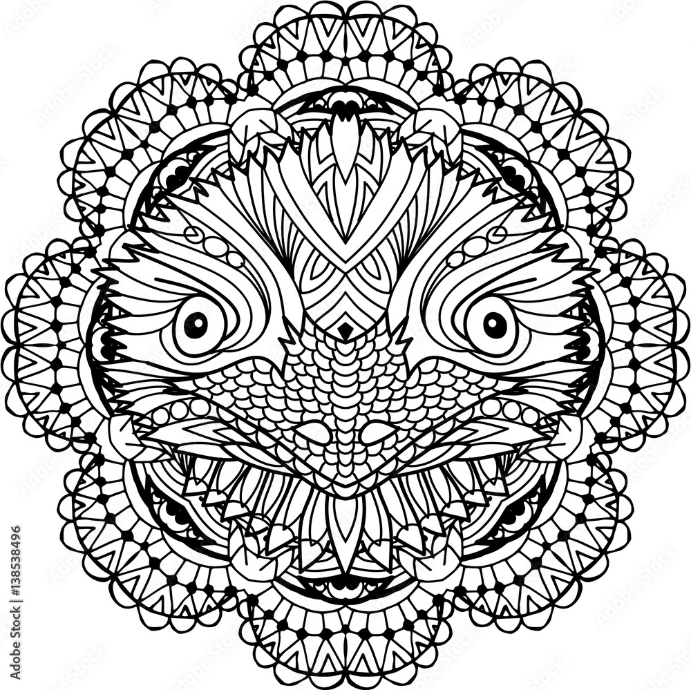 Animal Patterns Coloring Pages