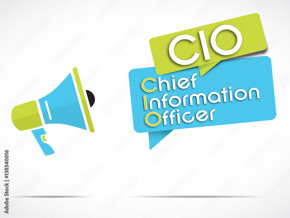 megaphone : CIO (Chief information officer) megaphone : CIO (Chief information officer)
