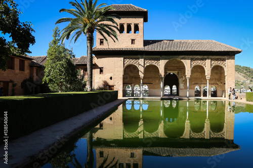 The Partal in Alhambra, Granada, Spain photo