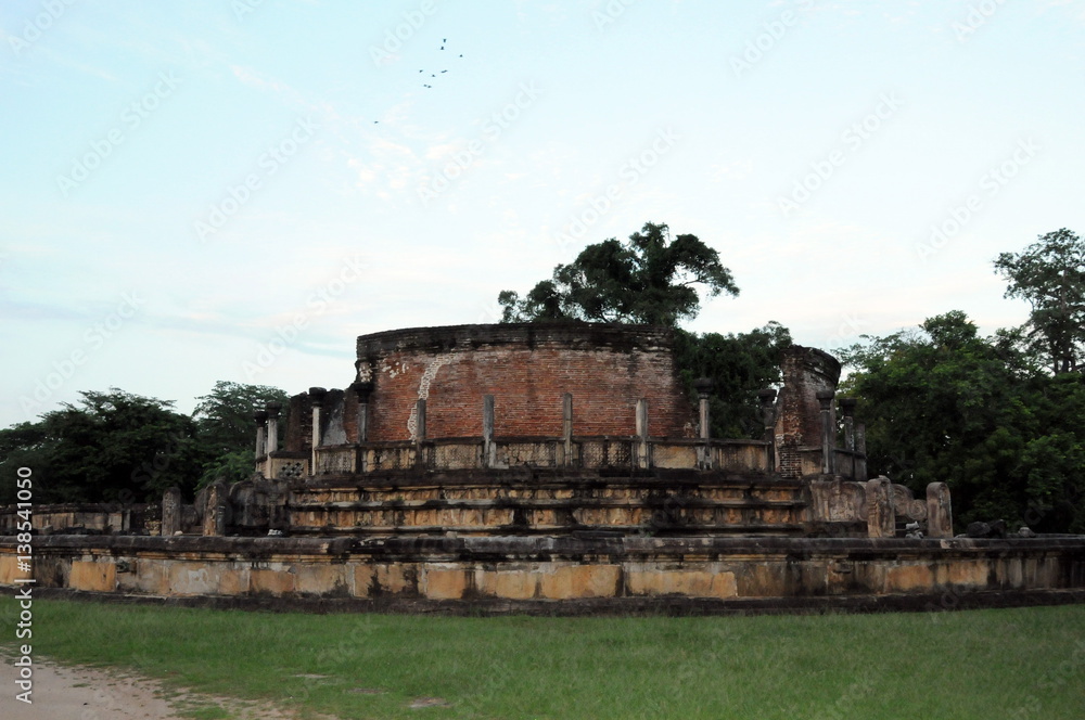 Royal Palace of King Parakramabahu in the world heritage city Polonnaruwa.The Polonnaruwa - medieval capital of Sri Lanka. Royal Palace of King Parakramabahu in the world heritage city Polonnaruwa.The Polonnaruwa - medieval capital of Sri Lanka.