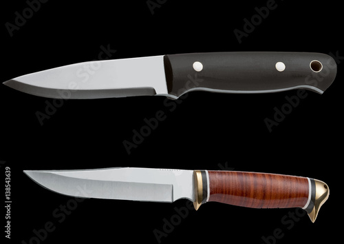 A collection of kitchen knives, vector illustration. Knife