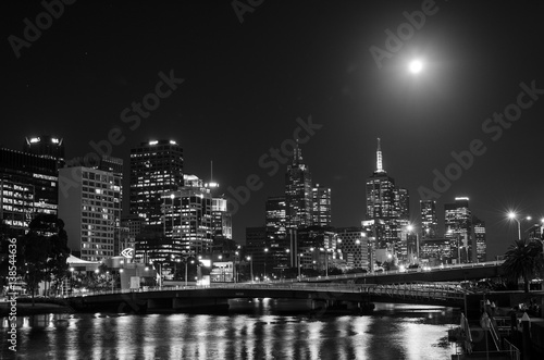 Fototapeta Naklejka Na Ścianę i Meble -  Melbourne Skyline