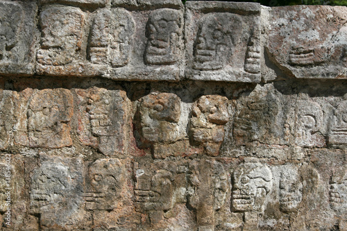 Tzompantli, Skull Platform / Chichen Itza, Mexico