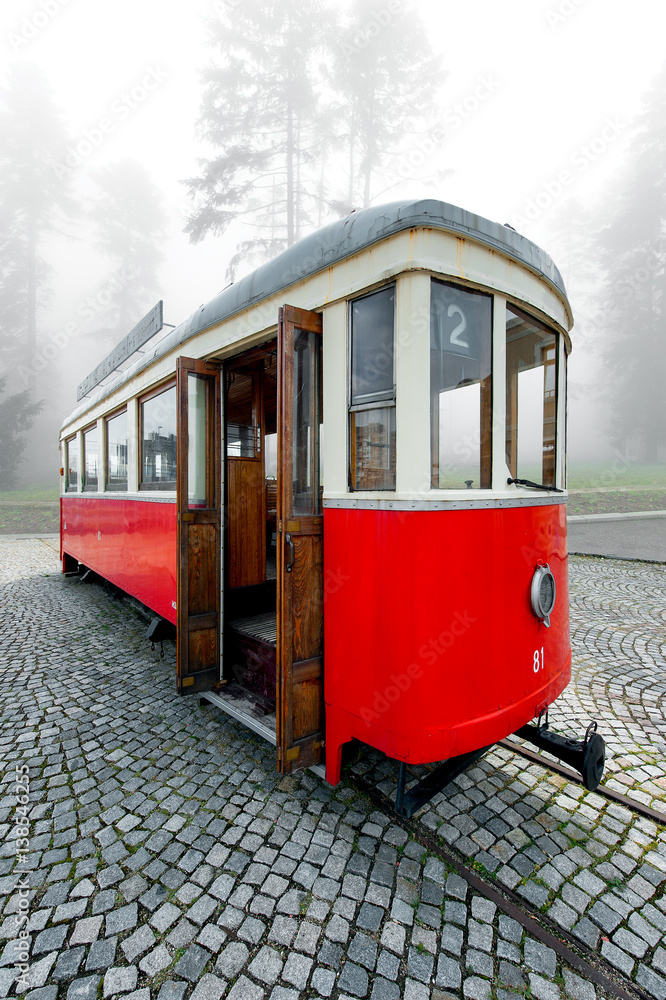Naklejka premium Old Tram
