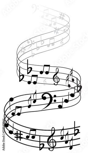 Music Note Background