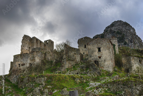 Ruin St. Severino of Centola village
