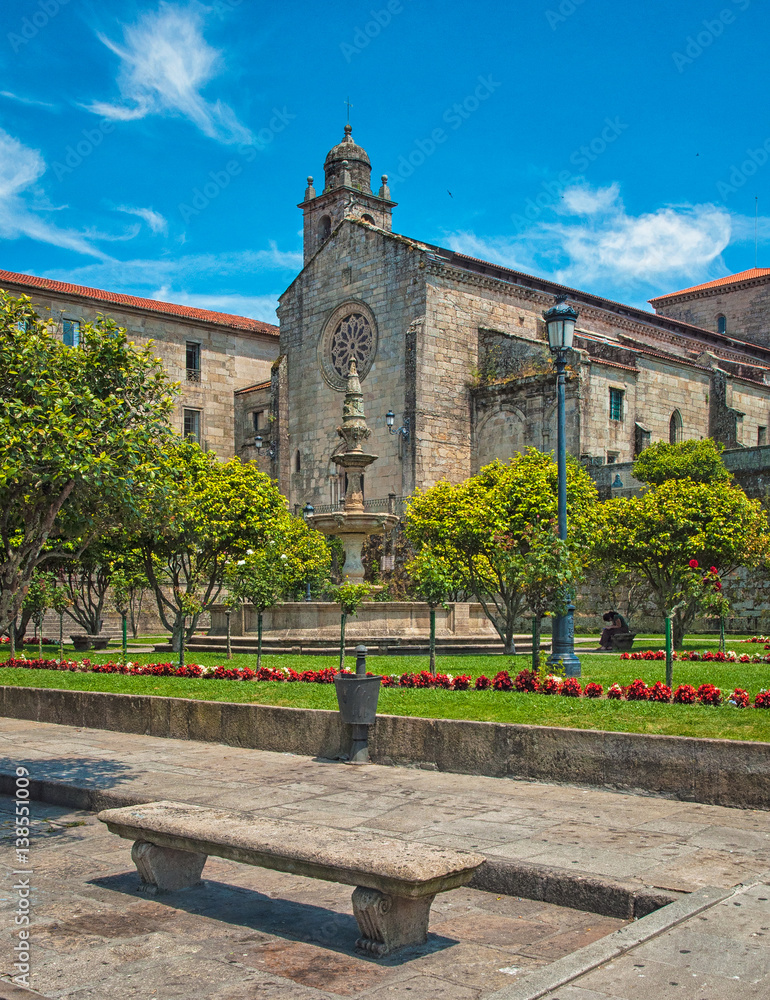 Fototapeta premium Old town of Pontevedra
