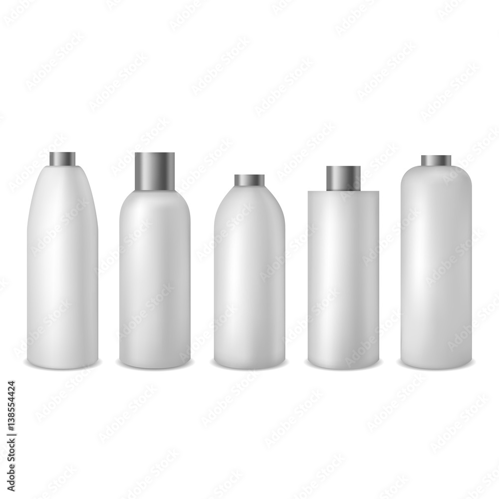 White bottle set White bottle set