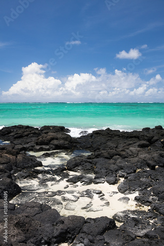 Plage de la côte Est de l'Île Maurice