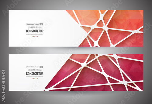 Retro label design. Vector illustration for business presentation