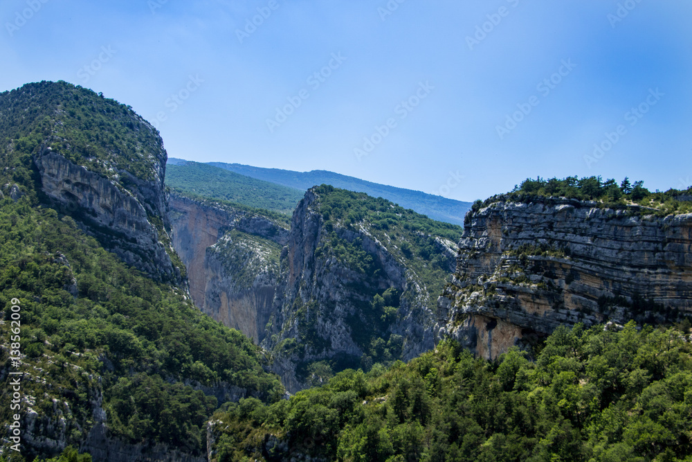 Die Berge von Südfrankreich