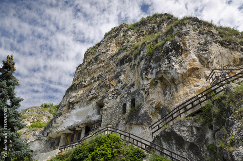 The rock monastery St Dimitrii of Basarbovo