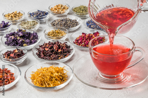 きれいになるハーブティー Colorful blend herb tea 
