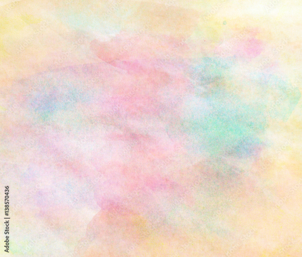 hand drawn watercolor background on paper hand drawn watercolor background on paper