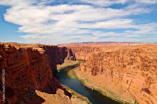 Glen Canyon view in the western part of the USA