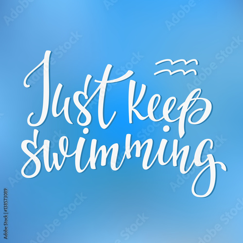 quote typography lettering