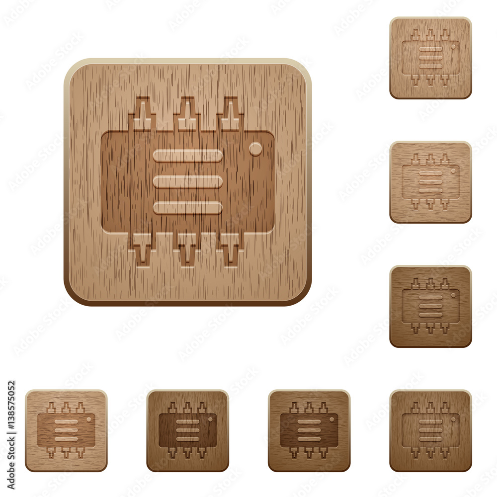 Hardware options wooden buttons Hardware options wooden buttons