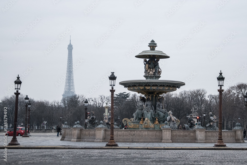 Fototapeta premium Paris landscape