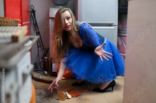 clumsy housewife photo