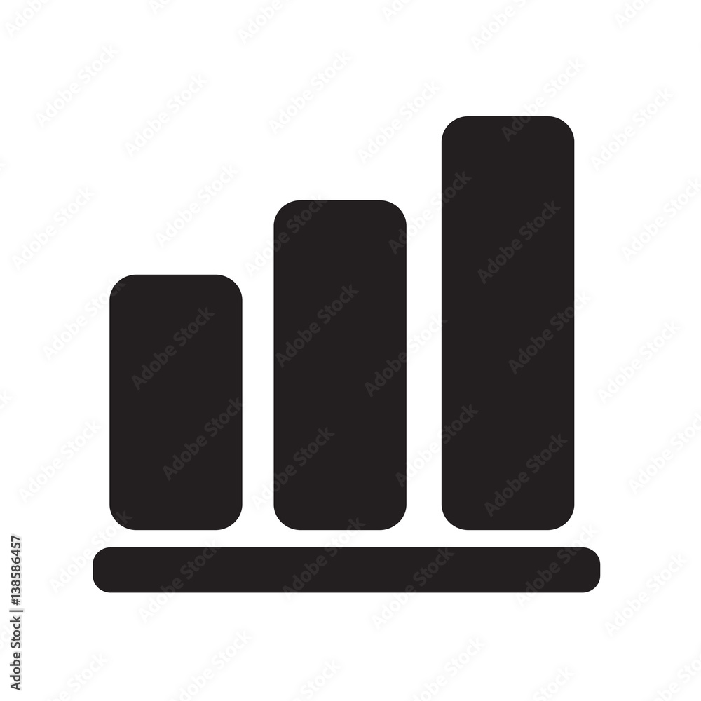 Pictograph graph icon Vector Illustration Pictograph graph icon Vector Illustration