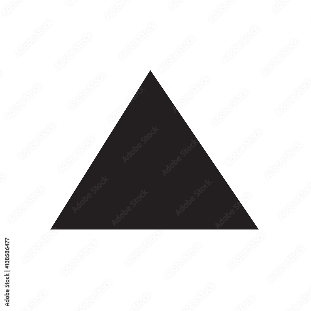Triangle icon Vector Illustration Triangle icon Vector Illustration