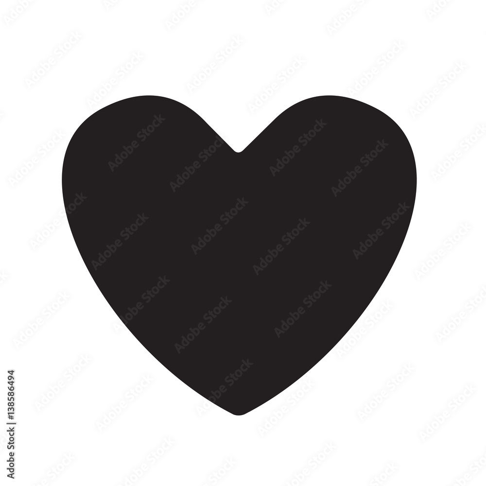 heart icon vector illustration heart icon vector illustration