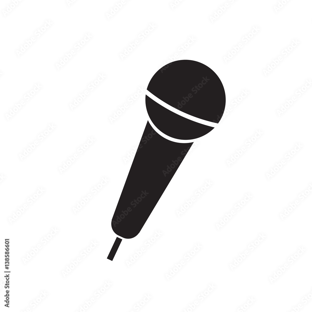 Microphone icon vector illustration Microphone icon vector illustration