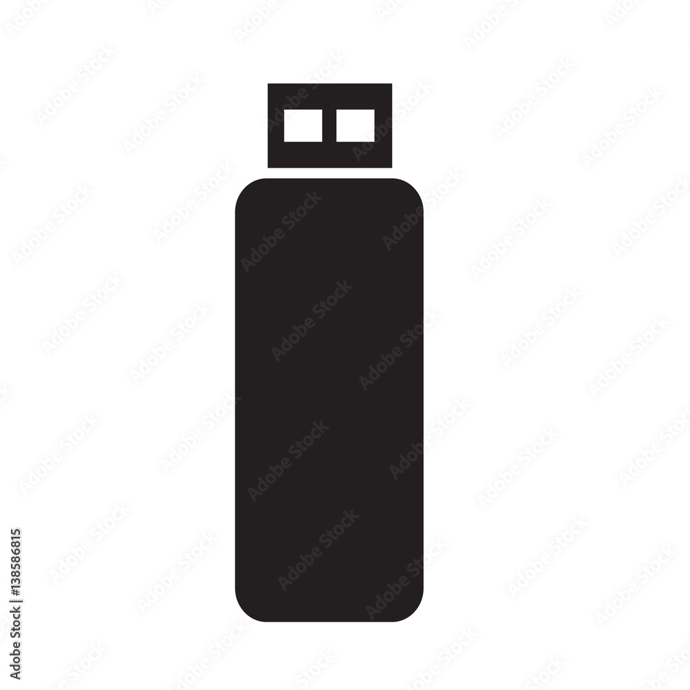 usb flash drive icon vector illustration usb flash drive icon vector illustration