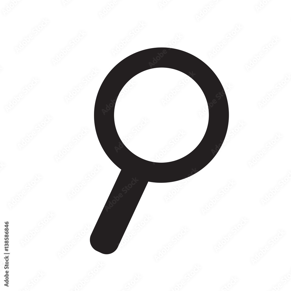 Search icon vector illustration Search icon vector illustration
