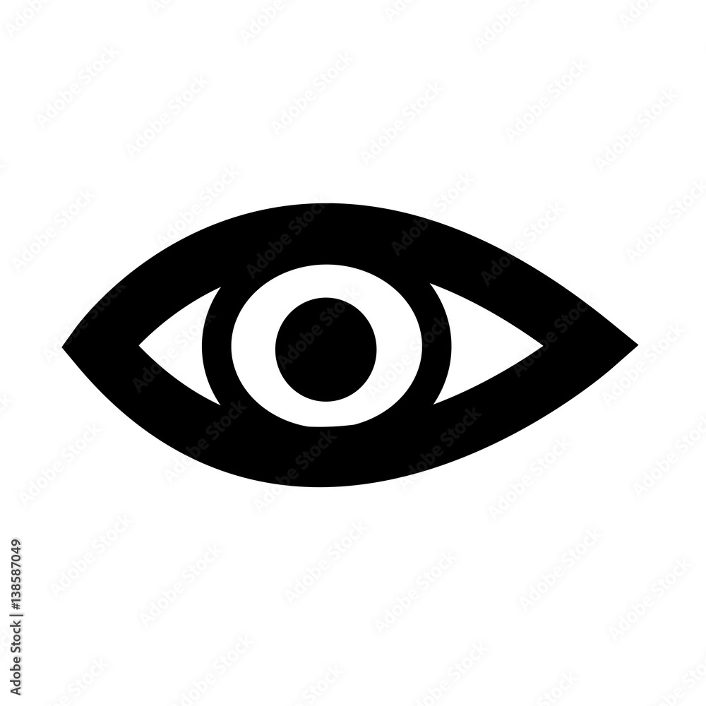 Eye icon vector illustration Eye icon vector illustration