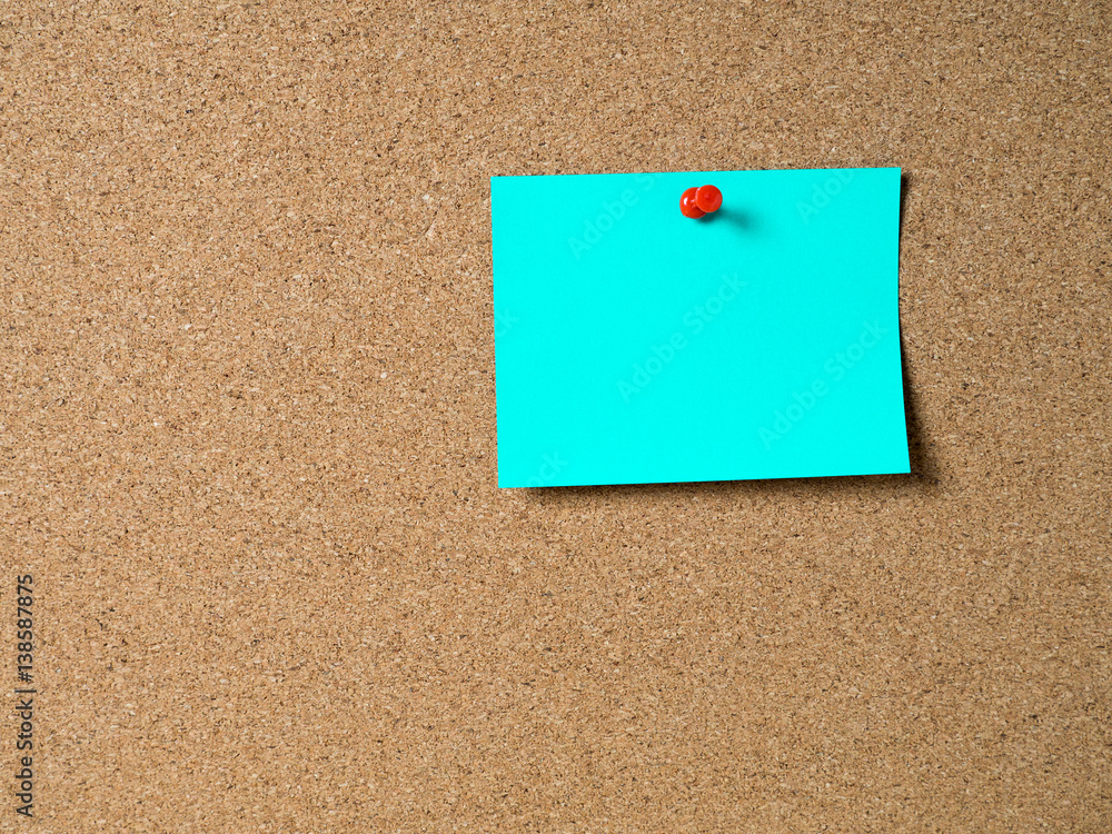 Abstract paper note pin on cork board. cork board with blank notes. sticker note. Abstract paper note pin on cork board. cork board with blank notes. sticker note.