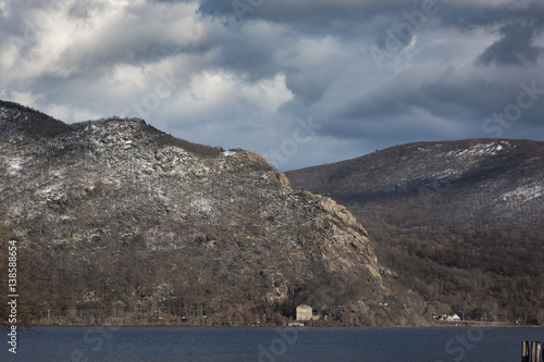 Fotografie Breakneck Ridge Mountain on the Hudson River