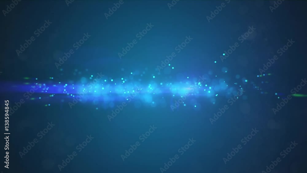 Abstract bokeh light particles