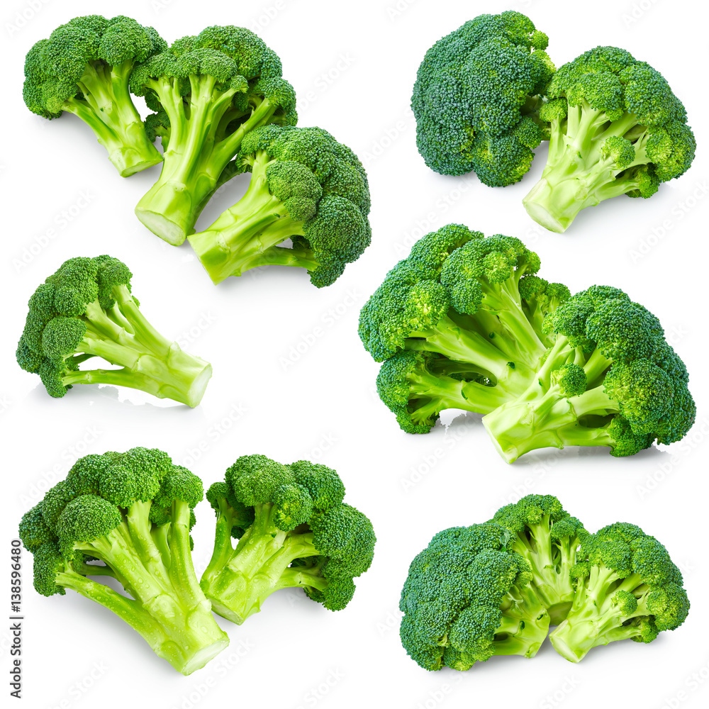 Set of broccoli Set of broccoli