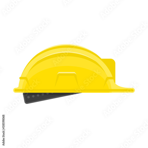 Construction helmet icon.