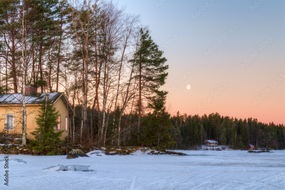 Obraz premium Nordic landscape