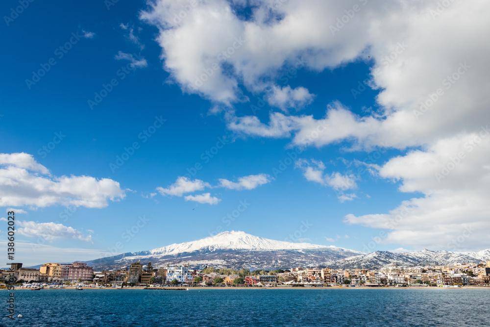 L'Etna innevata