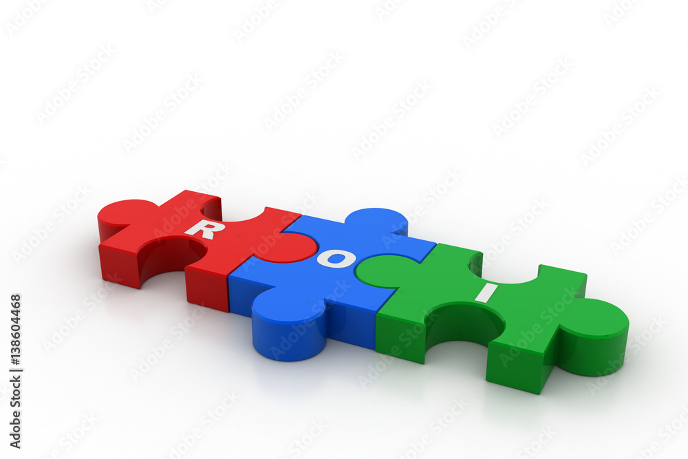 Return on investment business concept Return on investment business concept