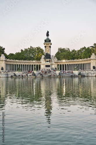 Madrid (Spain): Park of Buen Retiro