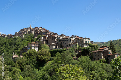 Apricale small mountain village, Nervia valley, Liguria

