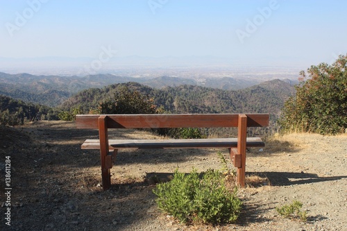 Bench in the Mountains, Cyprus