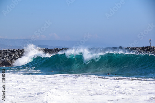 Newport Beach Wedge Surf Spot