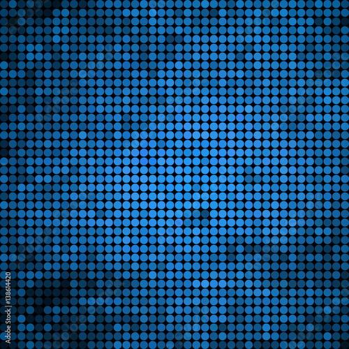 Wallpaper Mural abstract vector colored round dots background Torontodigital.ca