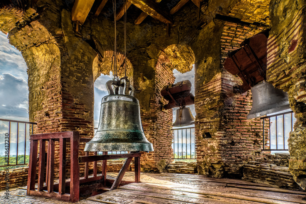 Bantay Church Bell Tower Stock Photo Adobe Stock