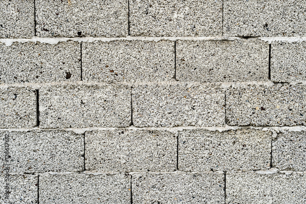 Fototapeta premium silver old cement brick wall background