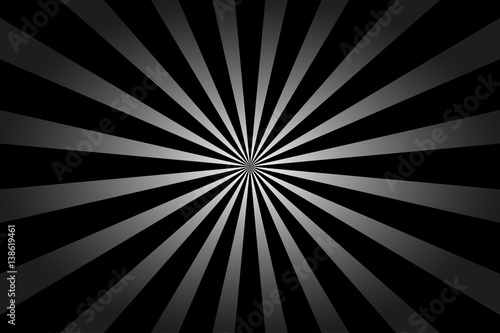Striped black and white abstract background