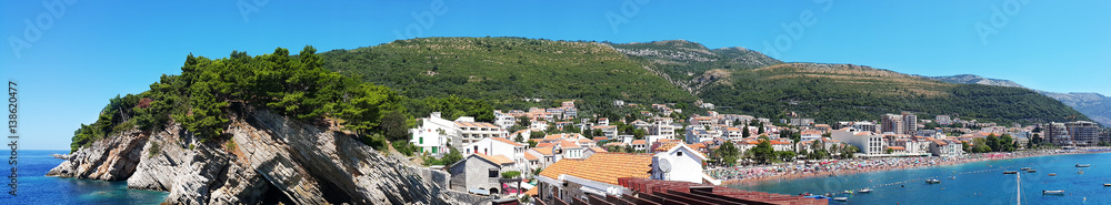 City Budva in Montenegro