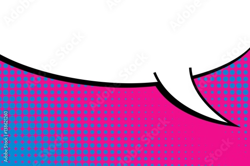 Abstract creative concept vector comic pop art style blank, layout template with clouds beams and isolated dots background. For sale banner, empty speech bubble set, illustration halftone book design.