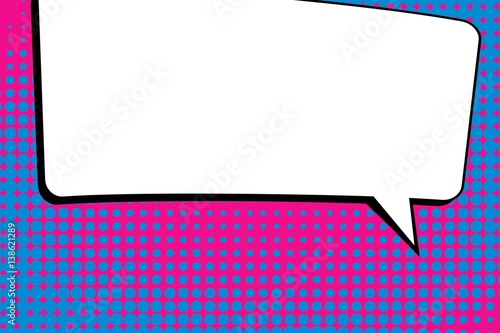 Abstract creative concept vector comic pop art style blank, layout template with clouds beams and isolated dots background. For sale banner, empty speech bubble set, illustration halftone book design.